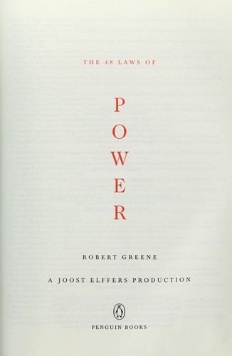 The 48 Laws of Power